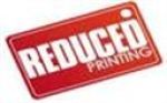 Reduced Printing